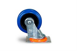 Колесо поворотное резина SRCL 42 100 мм (N) 1024204 - фото 816299