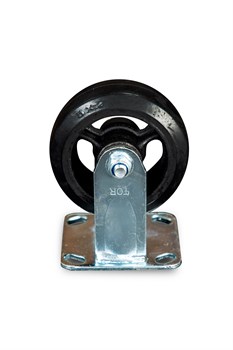 Колесо большегрузное неповоротное FCd 54 125 мм обрезиненное (N) 1024164 - фото 816308