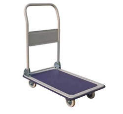 Тележка платформенная пластиковая TOR 200 кг PH200P (пластиковые колеса) - фото 816315