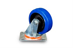 Колесо поворотное из эластичной резины MW70 100 мм 1024399 - фото 816350