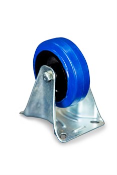 Колесо неповоротное из эластичной резины MW70 100 мм 1024405 - фото 816351