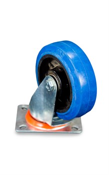 Колесо поворотное из эластичной резины MW150 150 мм 1024401 - фото 816368