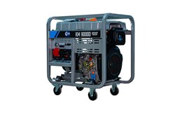 Генератор дизельный TOR KM9000D 9,0 кВт 380В/3 кВт 220В 20 л с электростартером 1025966 - фото 816431