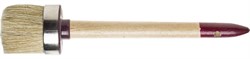 ЗУБР  УНИВЕРСАЛ 60 мм, светлая натуральная щетина, деревянная ручка, Круглая кисть, МАСТЕР (01501-60) - фото 81701