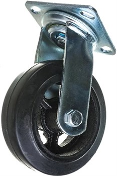 Колесо большегрузное поворотное SCd 63 150 мм обрезиненное РФ 1030008 - фото 817364