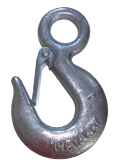 Крюк чалочный TOR 320C 0,5 т оцинкованный 110 гр 1033772 - фото 817461