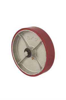 Колесо большегрузное P 80 200 мм полиуретановое на ось (F) 1027159 - фото 817470