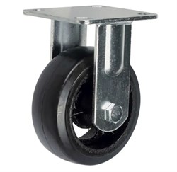 Колесо большегрузное неповоротное FCd 46 100 мм обрезиненное РФ 1029993 - фото 817583