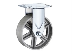 Колесо большегрузное неповоротное FCS 80 200 мм чугунное (F) 1027227 - фото 817662