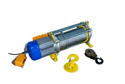 Лебедка электрическая TOR КCD (TSA) 300/600 100/50 м 24 м/мин 380В (алюминиевый корпус) 1034604 - фото 817695