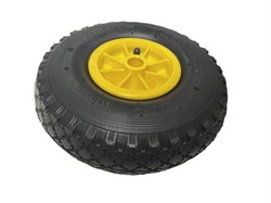 Колесо пневматическое резиновое 260 мм PR1805-2 (желтое) 1041521 - фото 817957