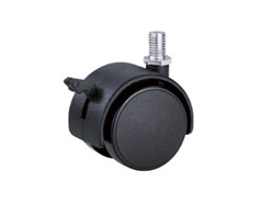 Колесо мебельное поворотное TWTB 40 40 мм с болтом и тормозом 1027284 - фото 817971