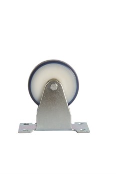 Колесо аппаратное неповоротное FCv 93 75 мм (синяя резина) 1027152 - фото 818013