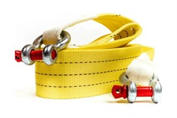 Буксир текстильный ленточный TOR БТЛ 10,0 т 12,0 м (скоба-скоба) 1045771 - фото 818112