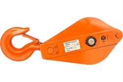 Блок монтажный однорольный с  крюком TOR HQG(L) K1-3,2 т с откидной щекой (S) 1048600 - фото 818128