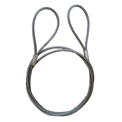 Буксир канатный TOR БТК 37,0 т 8,0 м опрессовка канат 28 мм (петля-петля) 1048759 - фото 818131