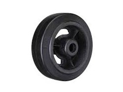 Колесо большегрузное D 46 100 мм резина на ось (N) 1048775 - фото 818425