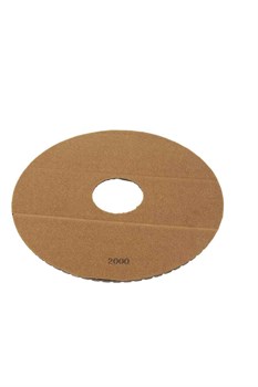 Шлифовальный пад №2000 для машин мозаично-шлифовальных GM350T 1027618 - фото 818442