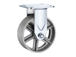 Колесо большегрузное неповоротное FCS 63 150 мм чугунное (N) 1048777 - фото 818627