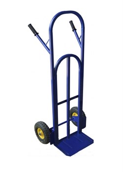 Тележка грузовая TOR КГ-350 г/п 350 кг (пневмо колеса 250 мм) 1031507 - фото 818795