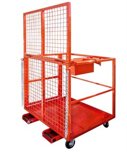 Монтажная платформа универсальная для вилочных погрузчиков 1200х1000х1200 мм 1034461 - фото 819001