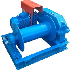 Лебедка тяговая ТЭЛ-1 г/п 1000 кг Н-50 м (без каната) 11416 - фото 819076