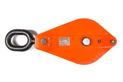 Блок монтажный однорольный с  ушком TOR HQG(L) K1-10,0 т с откидной щекой (G) 1151010 - фото 819136