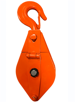 Блок монтажный однорольный с  крюком TOR HQG(L) K1-2,0 т с откидной щекой (G) 11521 - фото 819213