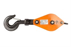 Блок монтажный двухрольный с крюком TOR HQG(L) K2-2,0 т (G) 11522 - фото 819486