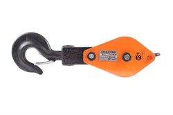 Блок монтажный двухрольный с крюком TOR HQG(L) K2-3,2 т (G) 11532 - фото 819487