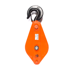 Блок монтажный двухрольный с крюком TOR HQG(L) K2-10,0 т (G) 115102 - фото 819489