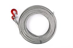 КАНАТ 20 м для лебёдки TOR МТМ 800 0,8 т (тип ZNL) d=8,3мм 1271121 - фото 819513