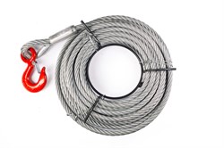 КАНАТ 40 м для лебёдки TOR МТМ 5400 5,4 т (тип ZNL) d=20мм 1271128 - фото 819520