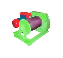 Лебедка тяговая ТЭЛ-2 г/п 2000 кг Н-250 м (без каната) 1001142 - фото 819554