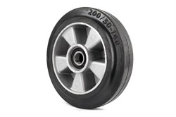 Колесо резиновое 200х50 мм с подшипником для тележек гидравлических BF/WB/RHP/BFS 1000916 - фото 819728