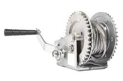 Лебедка ручная TOR ЛН-2500 (LHW) г/п 1,0 т длина троса 20 м 11313 - фото 819839