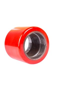 Колесо полиуретановое 70х60 мм без подшипника для тележек гидравлических DB/BFC/DF-III/RHP(J) 1000297 - фото 819989