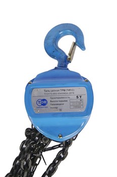 Таль ручная шестеренная TOR ТРШ C 5ТХ6M PRO 101561 - фото 820005