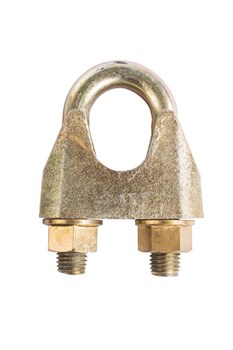 Зажим канатный TOR ф=40 мм DIN 1142 (Q) 123407 - фото 820044