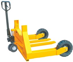 Тележка гидравлическая для бездорожья 1500 кг 800 мм резиновые колеса TOR HW 1001812 - фото 820153