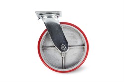 Колесо большегрузное поворотное SCp 55 125 мм полиуретановое (F) 1003209 - фото 820333