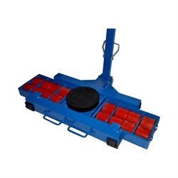 Роликовая платформа поворотная TOR X16 г/п 16 т (с ручкой) (G) 1004000 - фото 820432