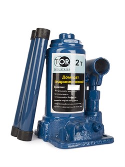 Домкрат гидравлический TOR ДГ-2 г/п 2,0 т (в пластиковом кейсе) (G) 1006112 - фото 820900