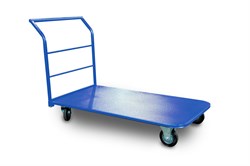 Тележка платформенная TOR ТП-4 (750х1400) г/п 555 кг (200 мм) 1008222 - фото 820978