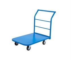 Тележка платформенная TOR ТП-2 (600х900) г/п 300 кг (125 мм) 1005794 - фото 820979
