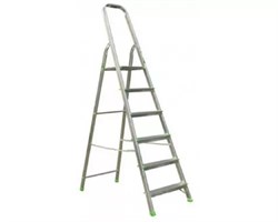 Алюминиевая стремянка TOR SL6 6 ступеней 1006534 - фото 821588