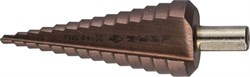 Сверло по металлу ЗУБР Мастер-Кобальт ступенчатое, 4-30 мм, 14 ступеней 29672-4-30-14 - фото 88943