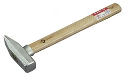 Слесарный молоток ЗУБР оцинкованный, деревянная ручка, 200г 4-20013-02 - фото 96141