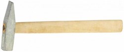 Слесарный молоток ЗУБР Стандарт оцинкованный, деревянная ручка, 300г 2000-03 - фото 96147