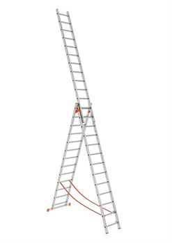 Алюминиевая трехсекционная лестница Вектор 3х13 4413 - фото 96814